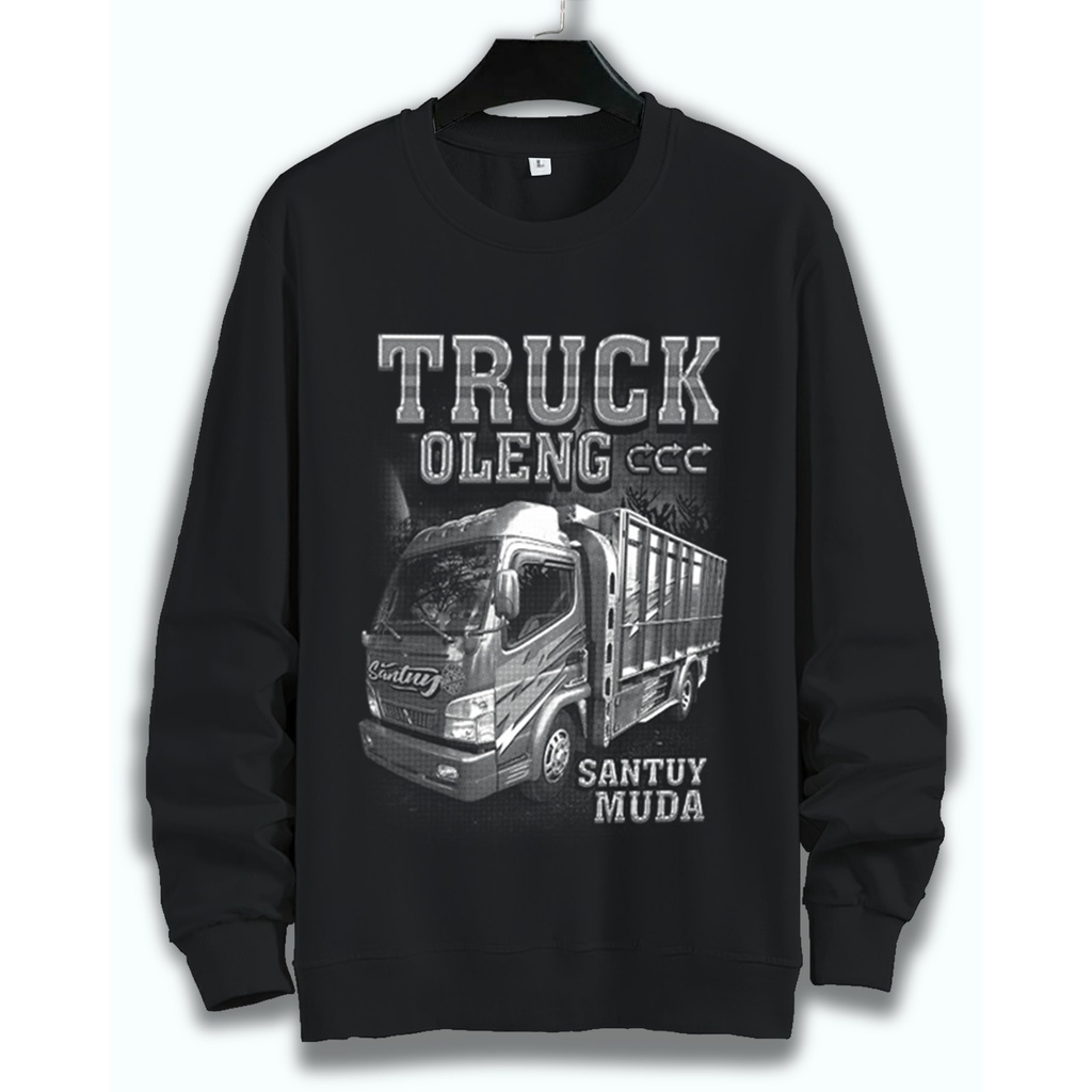 SWEATER UNISEX TRUCK OLENG PRIA DAN WANITA SWEATER JUMBO