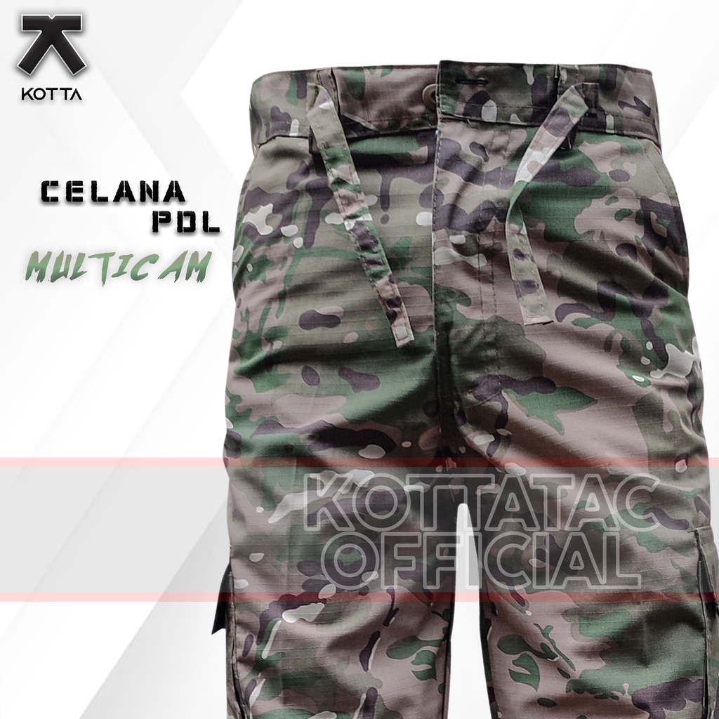 CELANA PDL LORENG MULTICAM  - CELANA CARGO  PANJANG LORENG MULTICAM - CELANA CARGO LORENG MULTICAM ARMY
