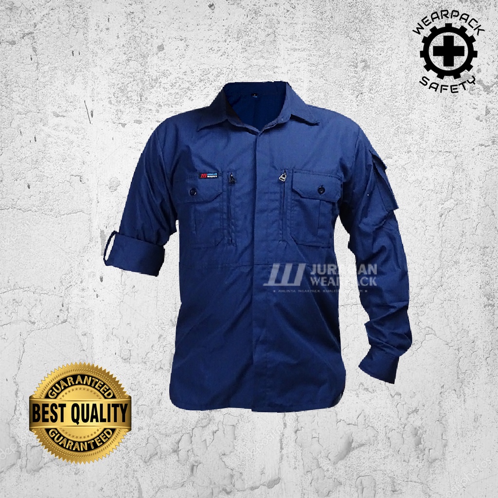 Wearpack Kerja Smart Engineer Series Warna Biru Navy