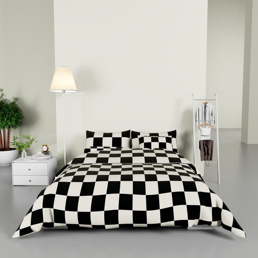 MILIKI SEGERA Selimut Bedcover Single Lembut Ukuran 120cm,160cm,180cm - Bedcover Motif Simple - Bedcover saja