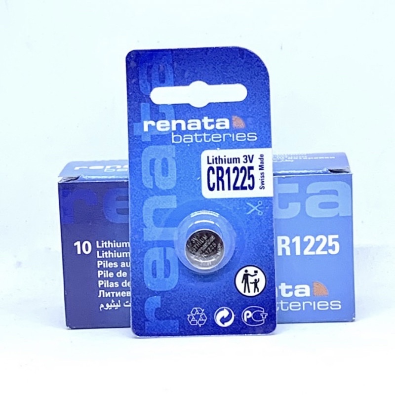 BATERAI RENATA CR1225 ORIGINAL BATRAI CR 1225 LITHIUM 3 VOLT