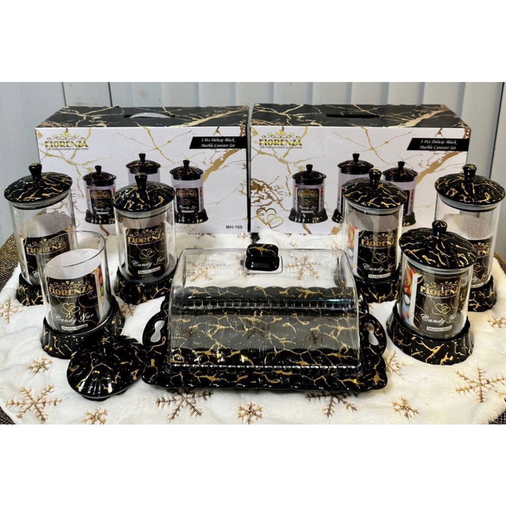 Fiorenza Set Toples MP/MH-168 + Set Fiorenza Tempat Kue MH-578/MP-578