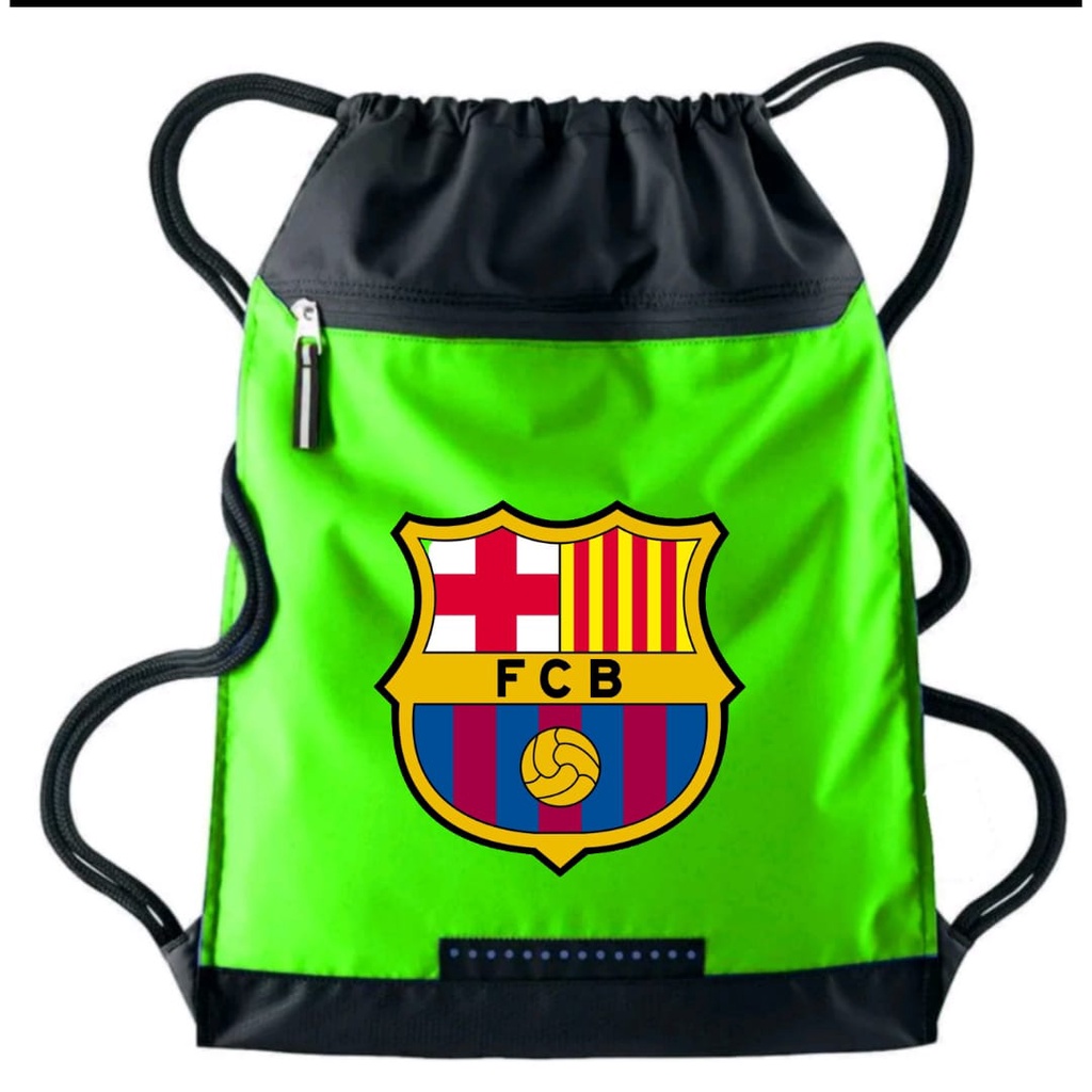 Tas Serut Gymsack Barcelona - Tas serut Waterproof Olahraga Vpd Sepak Bola - Tas serut Anti Air selempang