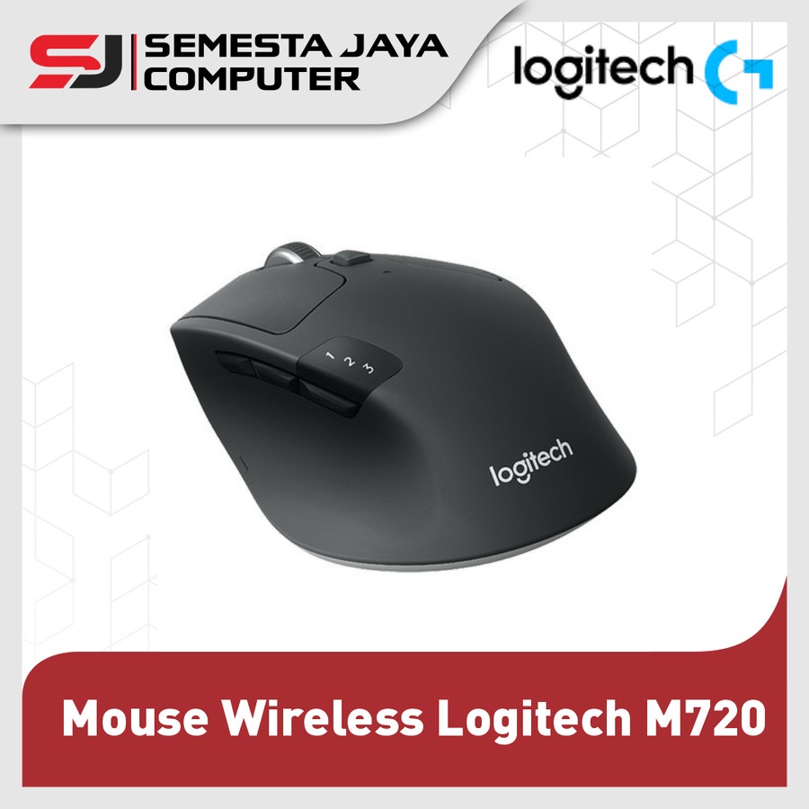 Logitech M720 Triathlon Multi Computer Wireless Mouse