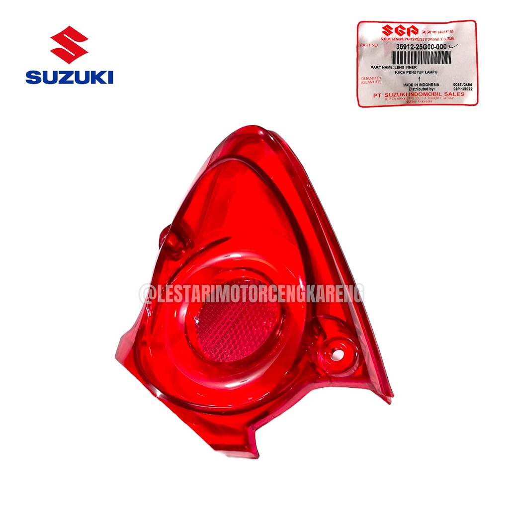 MIKA LAMPU STOP LENS MERAH SATRIA FU 2005 2013 35912-25G00-000 ORI SGP