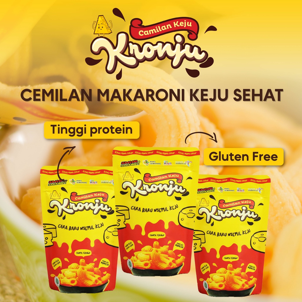 

MAKARONI KEJU NON TERIGU KRONJU