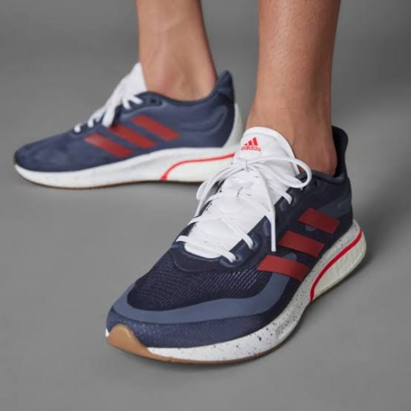 Adidas Supernova Men GW6203 Navy Red Men's Shoes Original