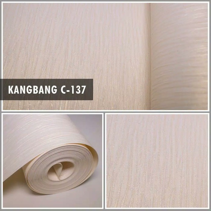 WALLPAPER DINGDING VINYL MOTIF SERAT KAYU TEKSTUR PREMIUM