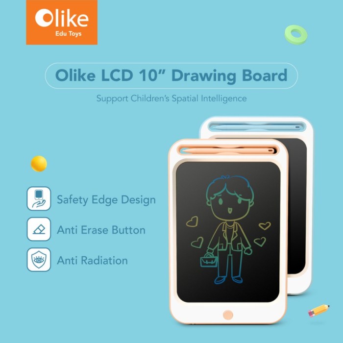 Lcd Writing Tablet 10 Inch Olike