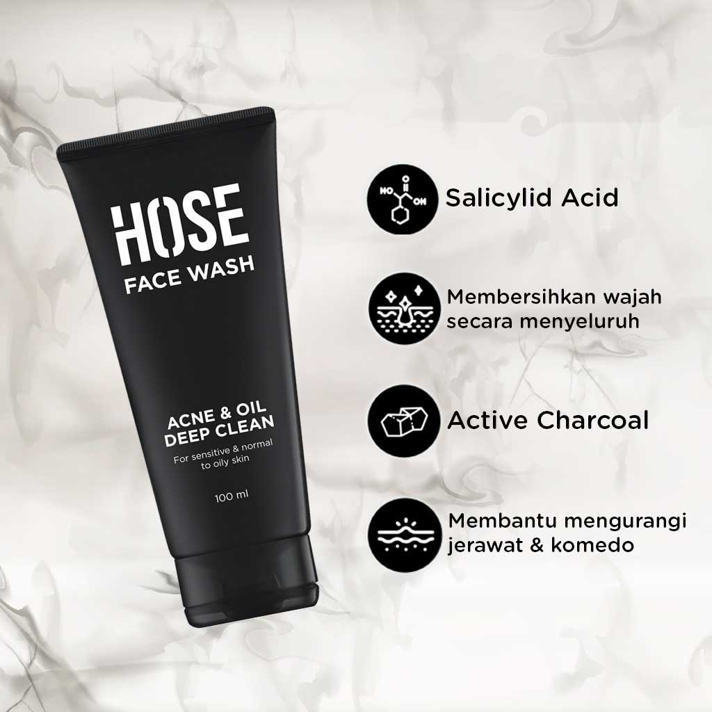 Hose Face Wash | Pembersih Wajah 100ml