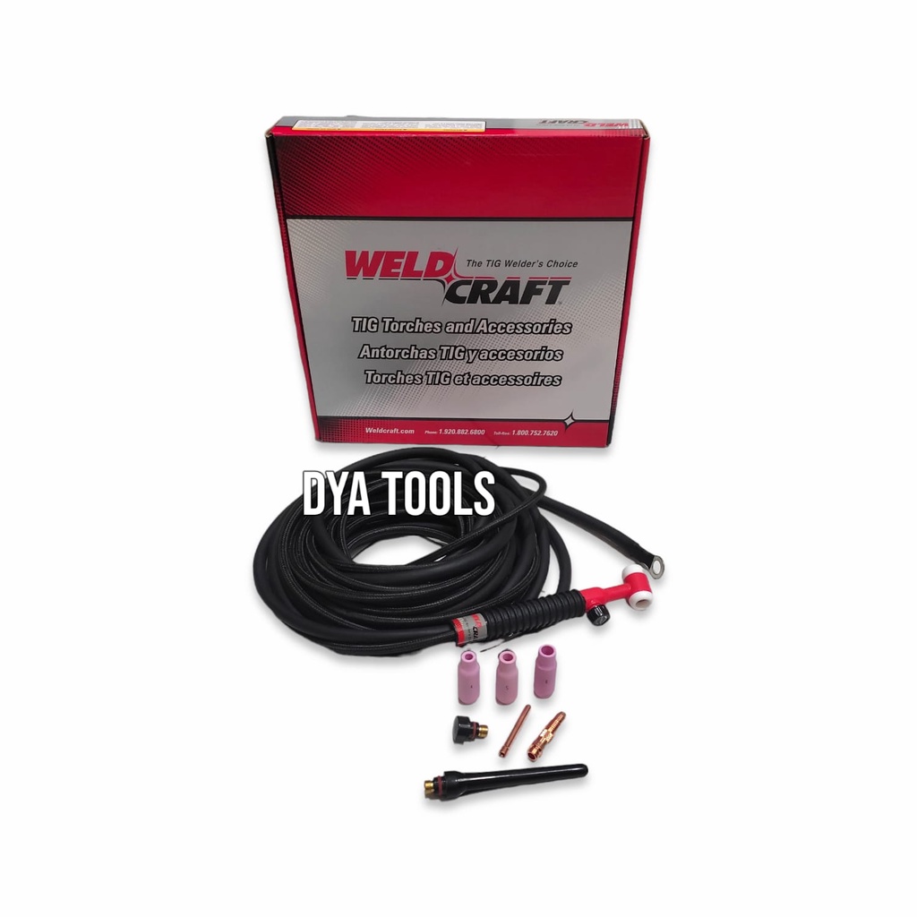 Stang Argon WELDCRAFT Tig Torch WP 17 Original