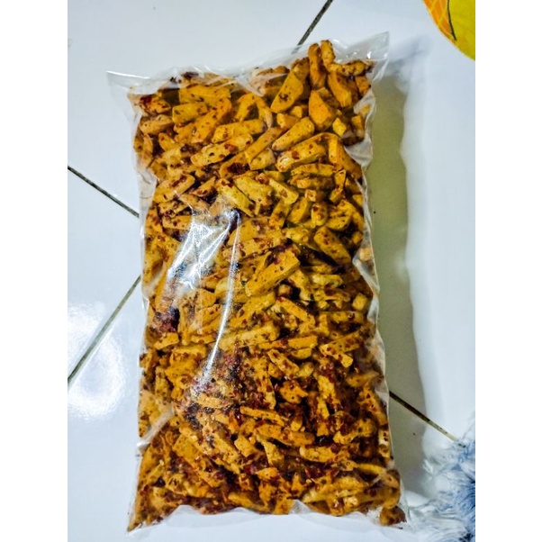 

Basreng pedas daun jeruk kiloan