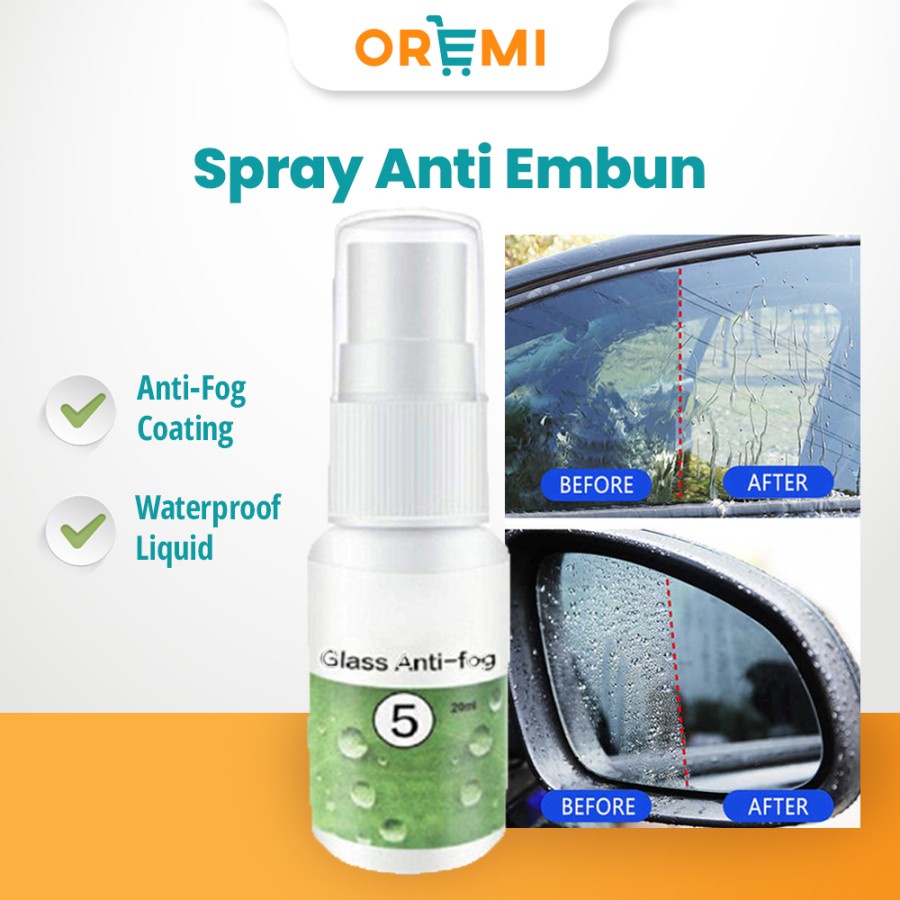 Cairan Anti Embun Glass Anti Fog Kaca Spion Mobil Motor Coating Waterproof Anti Kabut
