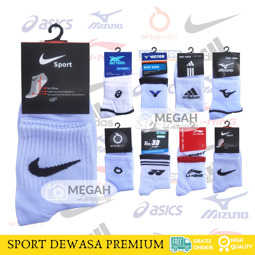 Kaos Kaki Tebal Bahan Pe/Kaos Kaki Sport Pria Dan Wanita ( PE ) kaos kaki olah raga pendek pria wanita dewasa / kaos kaki sport termurah terlaris -Kaos Kaki Polos Pria Wanita Dewasa/Kaos Kaki Pendek Kerja 3/4