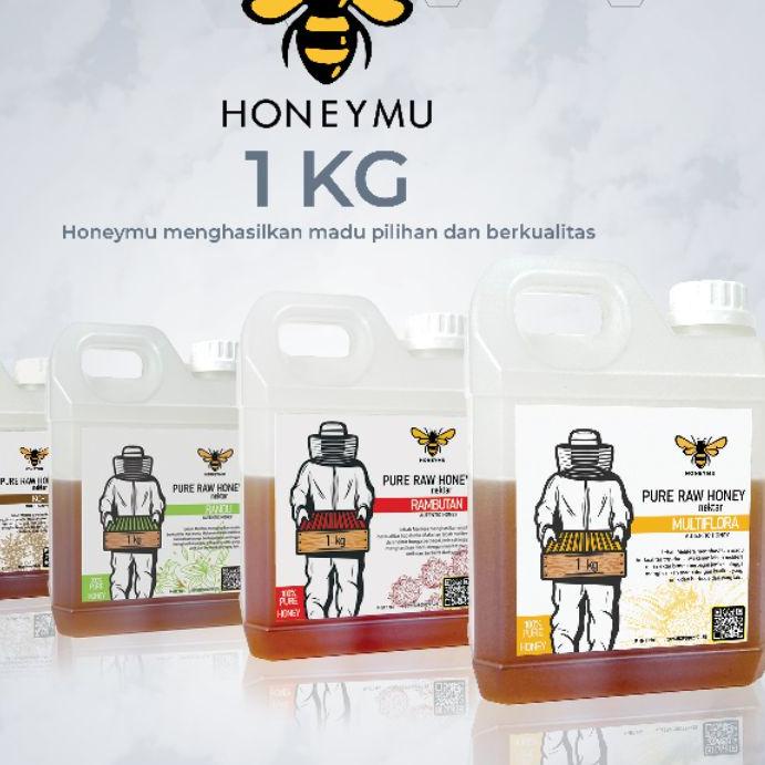 

♢ Murni Asli Honeymu Pure Raw Nektar Bunga 1Kg ✷