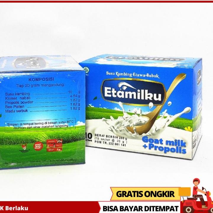 

Belanja kuat Susu Kambing Etawa Plus Propolis Propolis Asli Original POM / BPOM