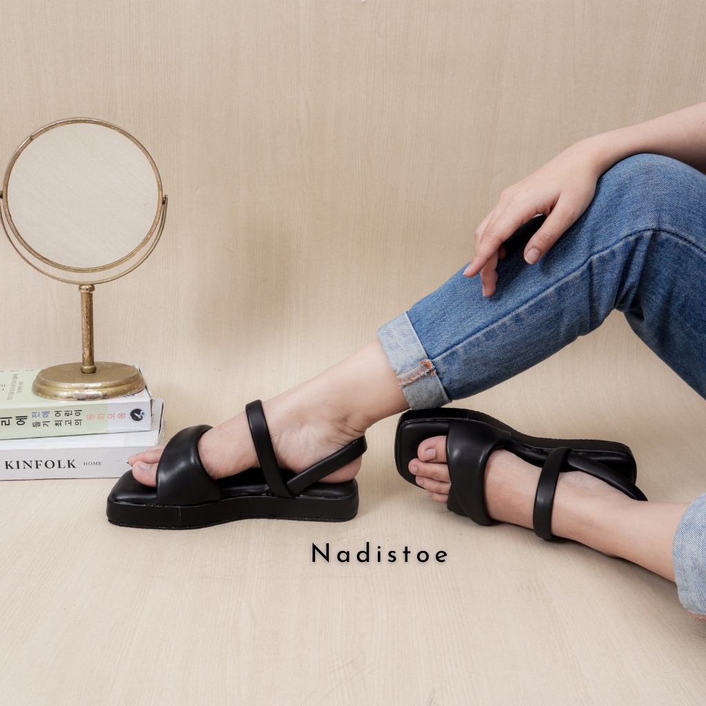 Sandal Cewek Sendal Wanita Platform Kereen