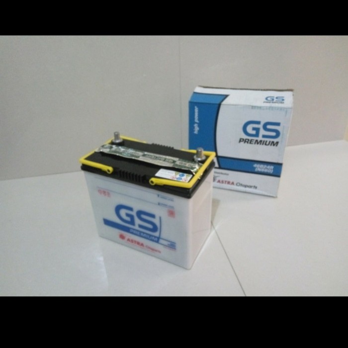 AKI MOBIL GS ASTRA PREMIUM TYPE NS60 12 VOLT 45 AMPER ORIGINAL BEST QUALITY