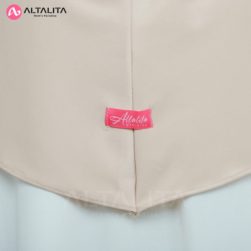 Altalita - Jilbab Bergo Hamidah Menutup Dada Ukuran L pet Tebal Kerudung Bergo Sport Polos Bahan Jersey Premium Cocok Untuk Sekolah Olahraga Volly Futsal Senam dan Sehari-Hari