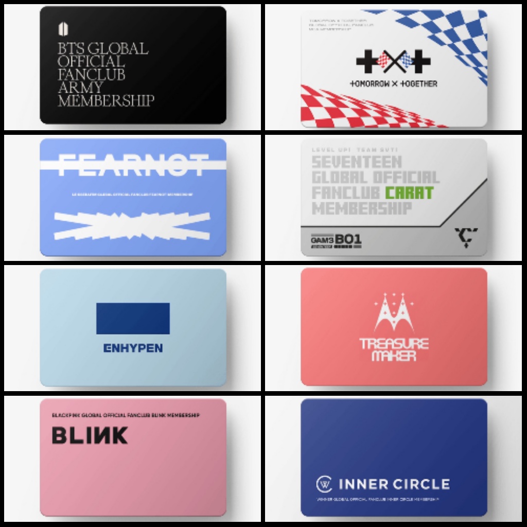 Membership Only (Army, Carat, Blink, Moa, Inner Circle, Teume, Featnot, Engene dll)