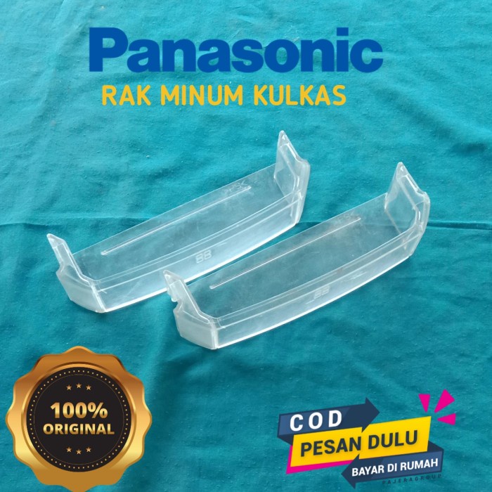 }}}}}}] RAK BOTOL KULKAS PANASONIC RAK MINUM BAGIAN TENGAH
