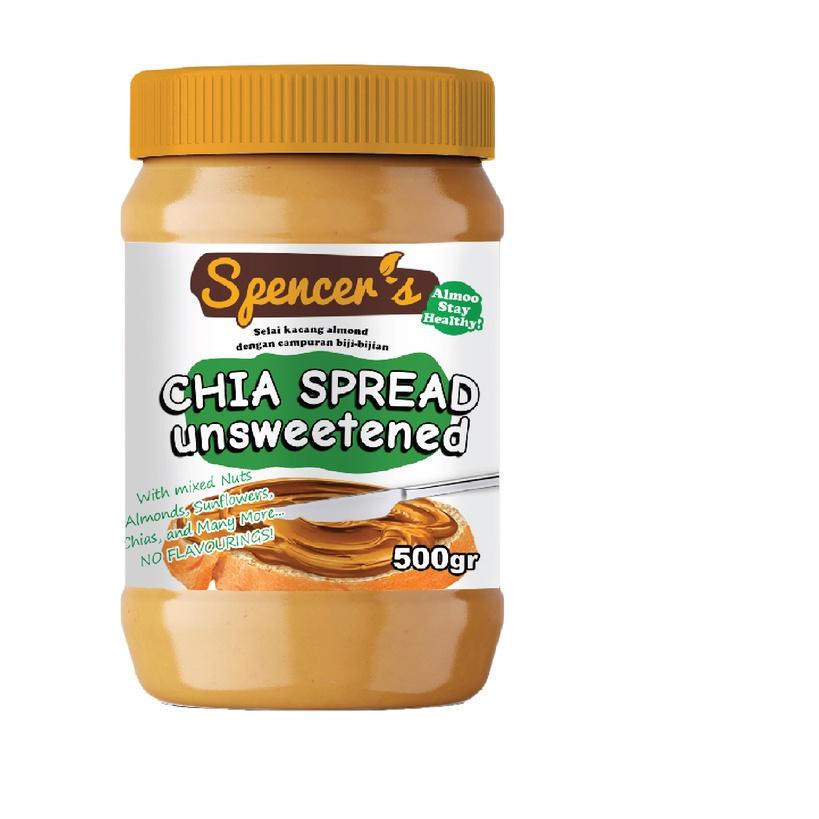 

➼ Spencer's - Chia Spread Original Unsweetened (500g) ✪