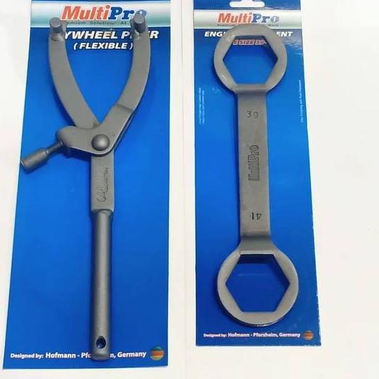 ۩ Kunci Treker CVT Tahanan dan Kunci Mur CVT 39 - 41 Paket MULTIPRO Kunci Treker CVT Kunci Pully CVT