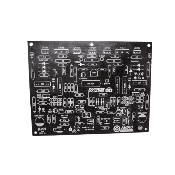 PCB CAM Power Crest Audio Sanken Mono G-002