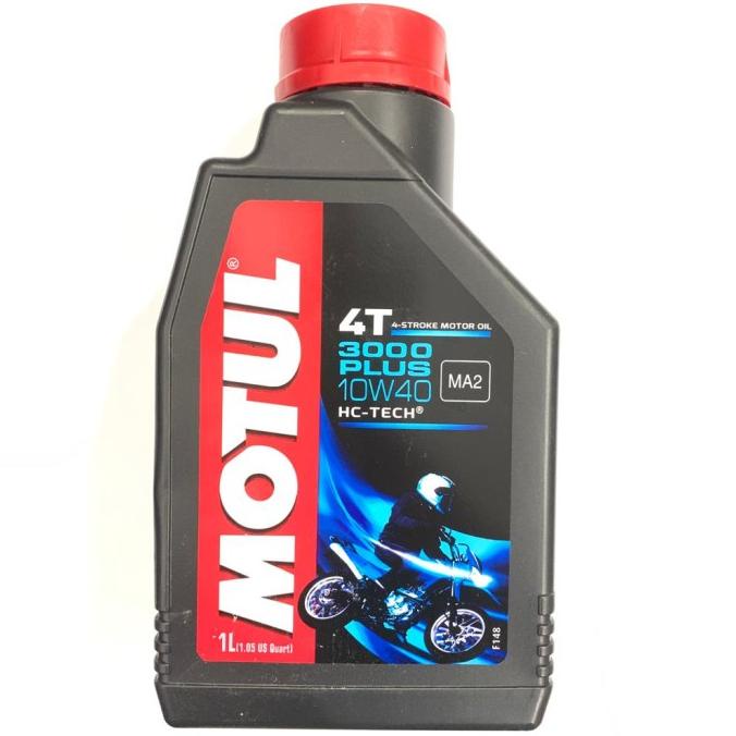 OLI MOTUL 3000 PLUS 4T 10W40 1LITER SATRIA FU MX SONIC CS1 HC-TECH MA2
