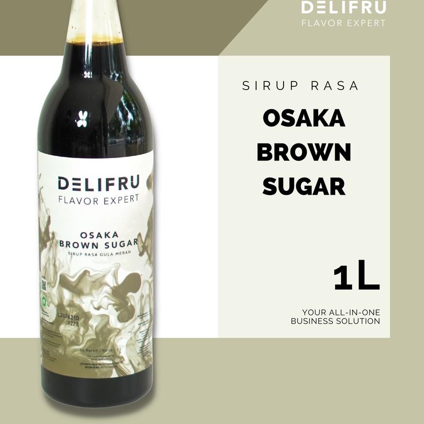 

✮ Syrup Osaka Brown Sugar Delifru 1 Liter - Sirup Osaka Brown Sugar Premium ☋