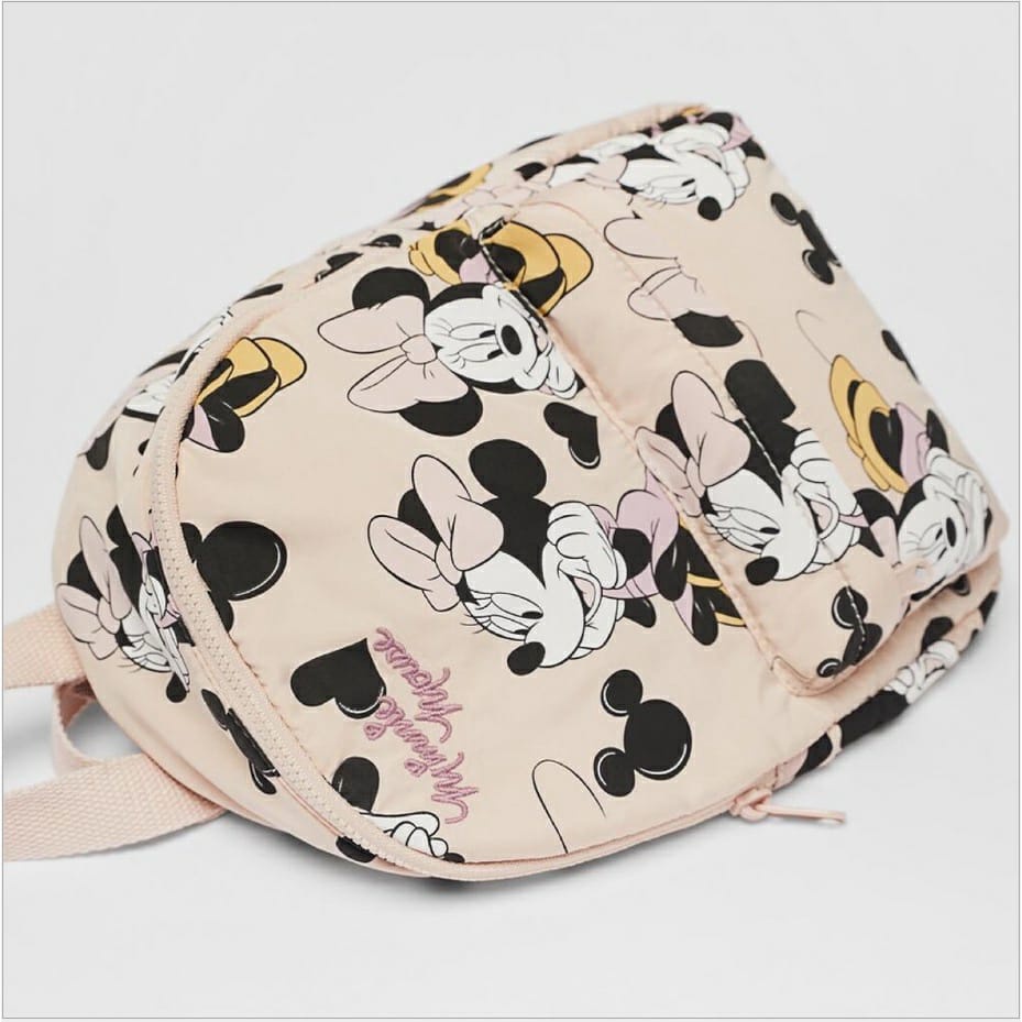 BA2106 Tas Zara Tas ransel gemblok anak perempuan karakter murah import tas anak TK PAUD model cute mickey mouse terlaris dan termurah ransel anak perempuan tas import