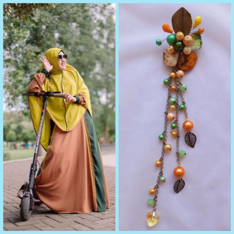 Bros aulia/bros sultan/bros juntai/brooch/aulia brooch