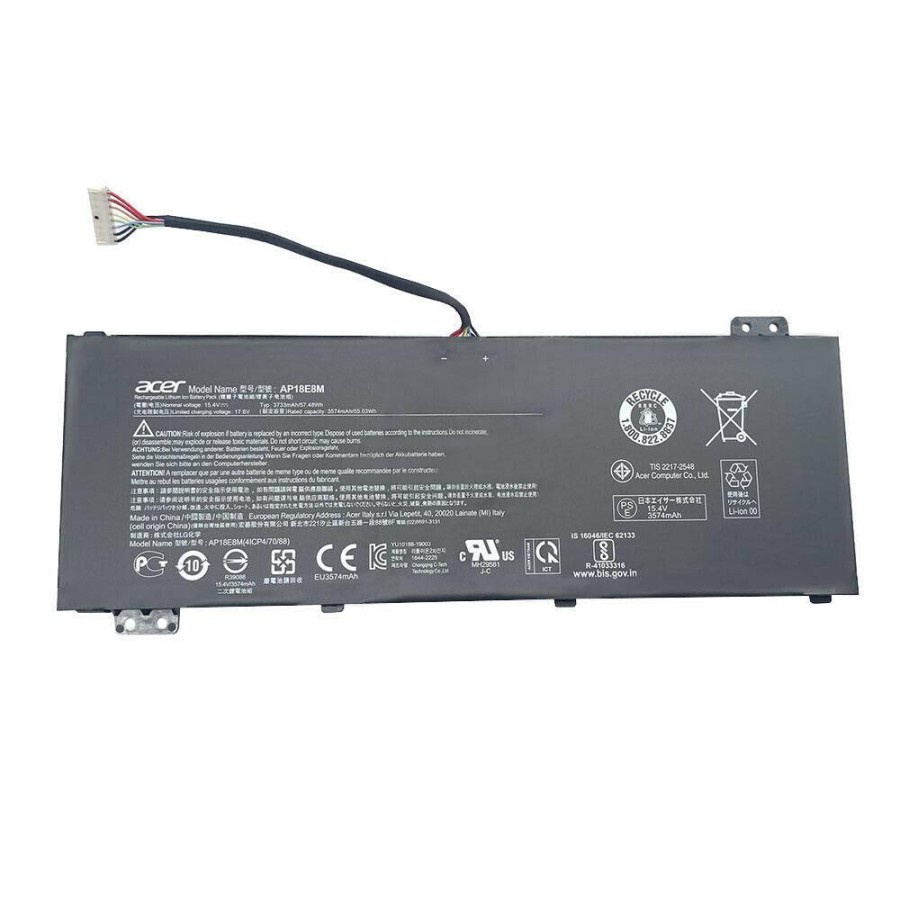 Baterai Acer Nitro 5 AN515-54 AN515-55 AN517-51 7 AN715-51 AP18E7M