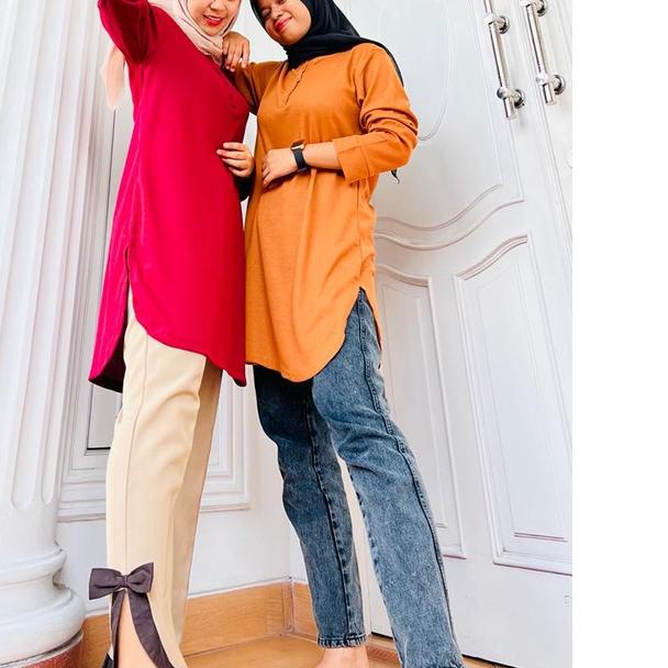 ◄ KAOS TUNIK PHENOMENAL / FENOMENAL FULL TAG KAOS POLOS LENGAN PANJANG KAOS TUNIK MODEL KOTAK ❉