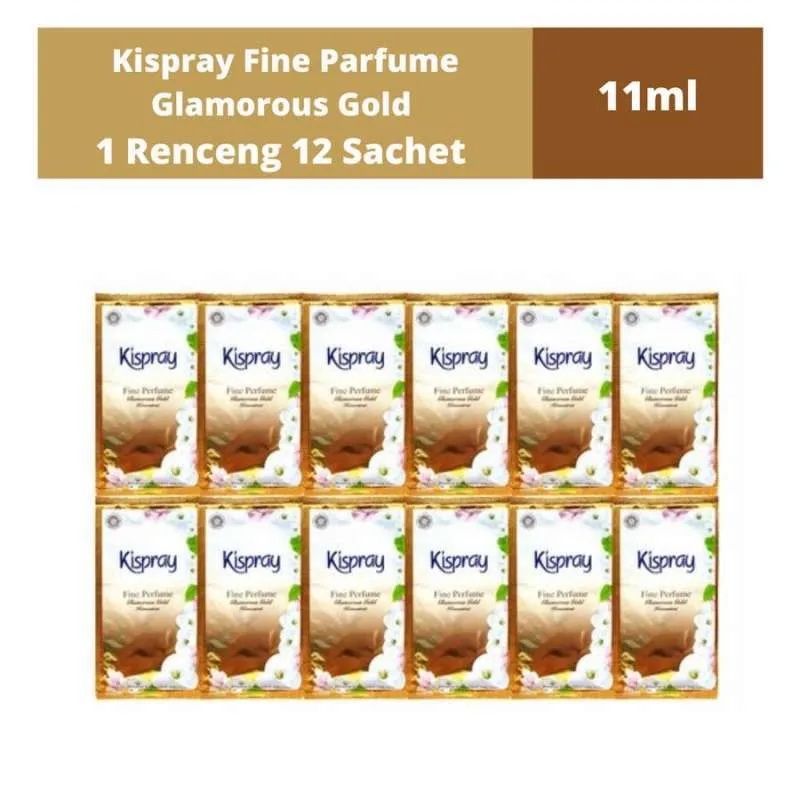 Kispray gold 12sachet x 11ml