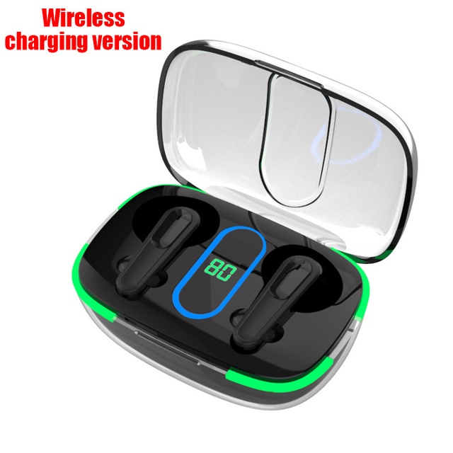 PRO 70 Earphone Bluetooth 5.1 Headphone Nirkabel Earbud Tahan Air Earbud Olahraga dengan Mikrofon Musik TWS Headset