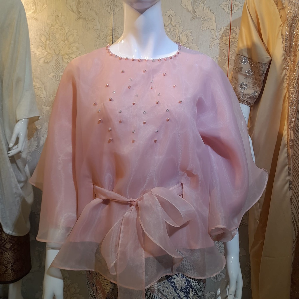 BLOUSE ORGANZA/BLOUSE MODERN/ORGANZA PAYET