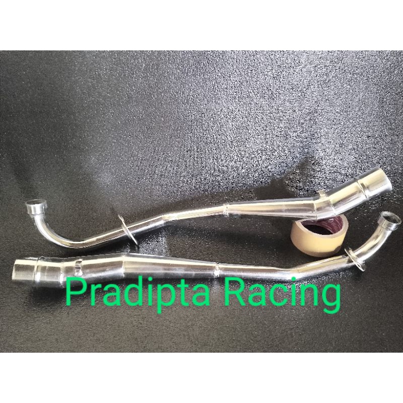 Leheran knalpot racing leheran Knalpot inlet 45 bebek Supra fit Blade Smash Shogun Jupiter Vega Khar