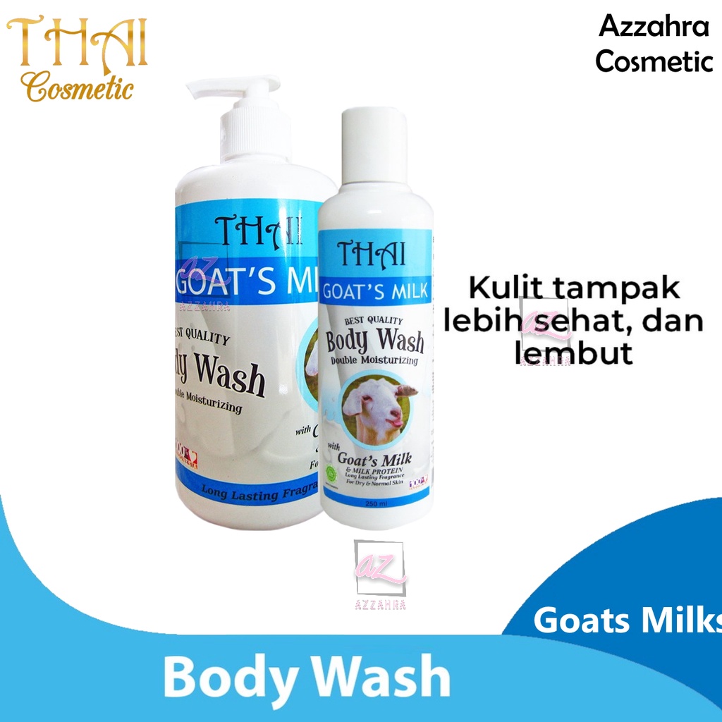 Thai Goats Milk Body Wash 250ml 500ml Sabun Cair