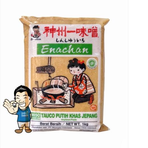 

♝ Enachan Shiro Miso Paste- Pasta Miso- Tauco Putih Jepang 1Kg ➼