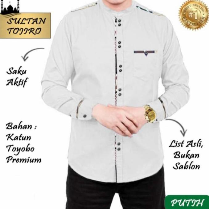 Sale BAJU MUSLIM PRIA KOKO SULTAN KEKINIAN 2021 /BAJU KOKO PRIA/BAJU KOKO DEWASA/BAJU KOKO ANAK/BAJU