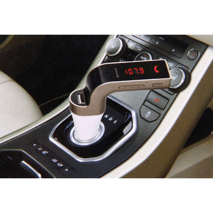 G7 Bluetooth Car FM Transmitter MP3 Car Charger -Car Charger G7 - Kenji Shop