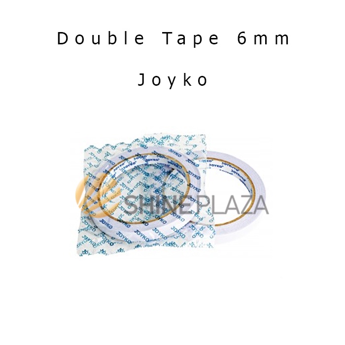 

Double Sided Tape 6mm Solasi Perekat 2 Sisi Joyko 6 mm
