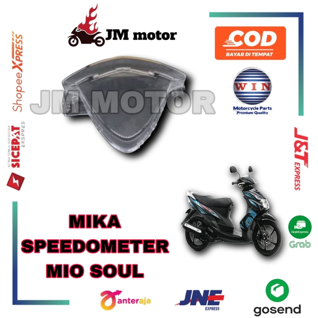 Kaca Speedometer Spidometer / Mika Speedometer MIO SOUL
