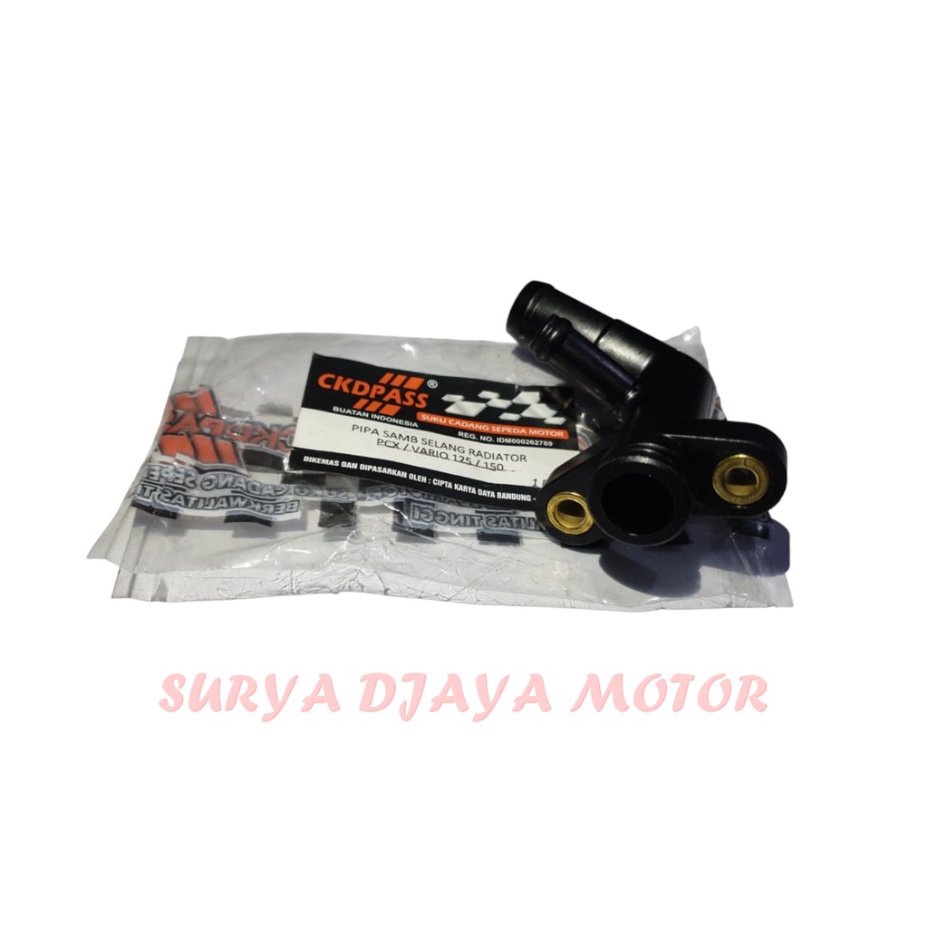 SAMBUNGAN SELANG RADIATOR PCX VARIO 125 CKD PASS