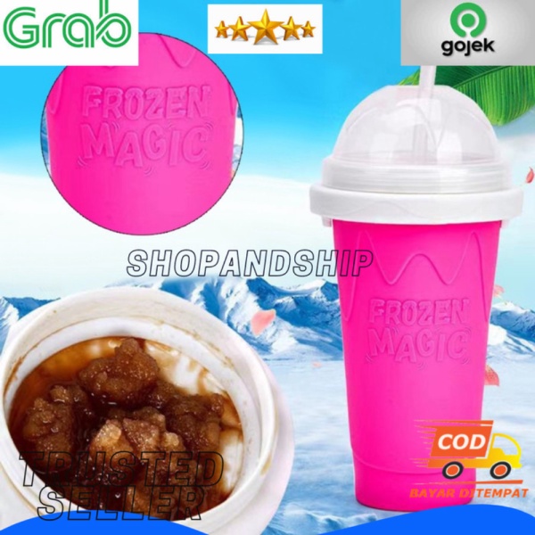 

Jual Frozen Magic Bottle / botol ice slurpee / botol pembuat es instan Limited
