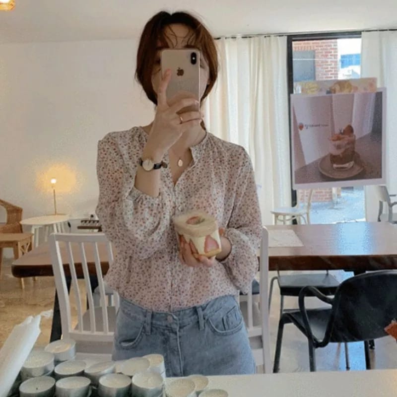 VS - Hayoon Blouse Floral Wanita