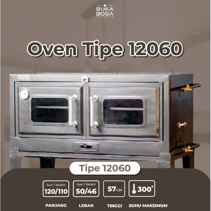 Oven Gas Bima 12060 |Oven Kue Ukuran Besar