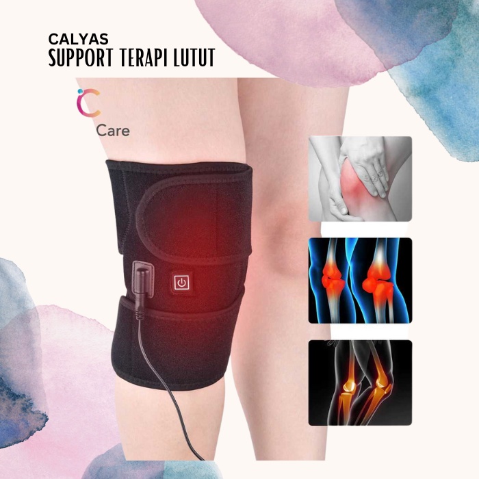 Alat Terapi Sendi Lutut Kaki Pelindung Lutut Heating Therapy Knee Support