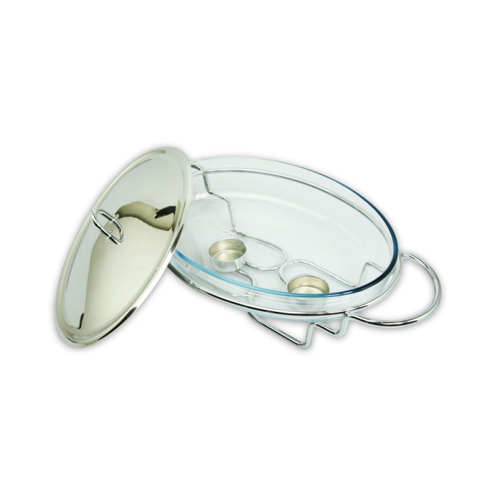 ACE - DELICIA 3 LTR PYREX PENGHANGAT MAKANAN OVAL
